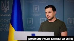 UKRAINE – President of Ukraine Volodymyr Zelensky. Kyiv